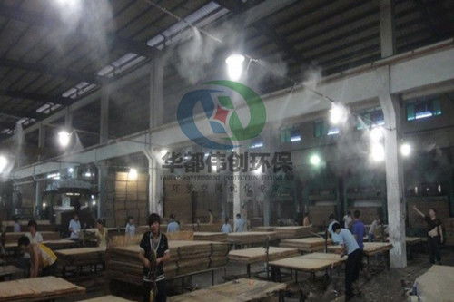 噴霧降溫系統 助力工廠車間實現綠色環保的科技利器